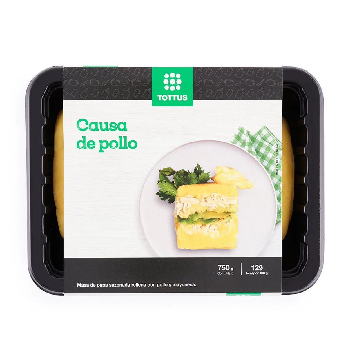 TOTTUS - Causa de Pollo Tottus 750 g