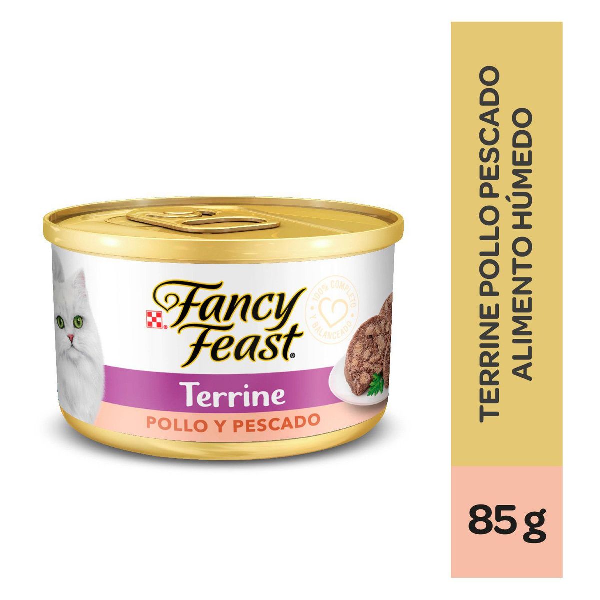 FANCY FEAST - ALIM GATO FANCY FEAST TERRINE POLLO PES LATA X85G