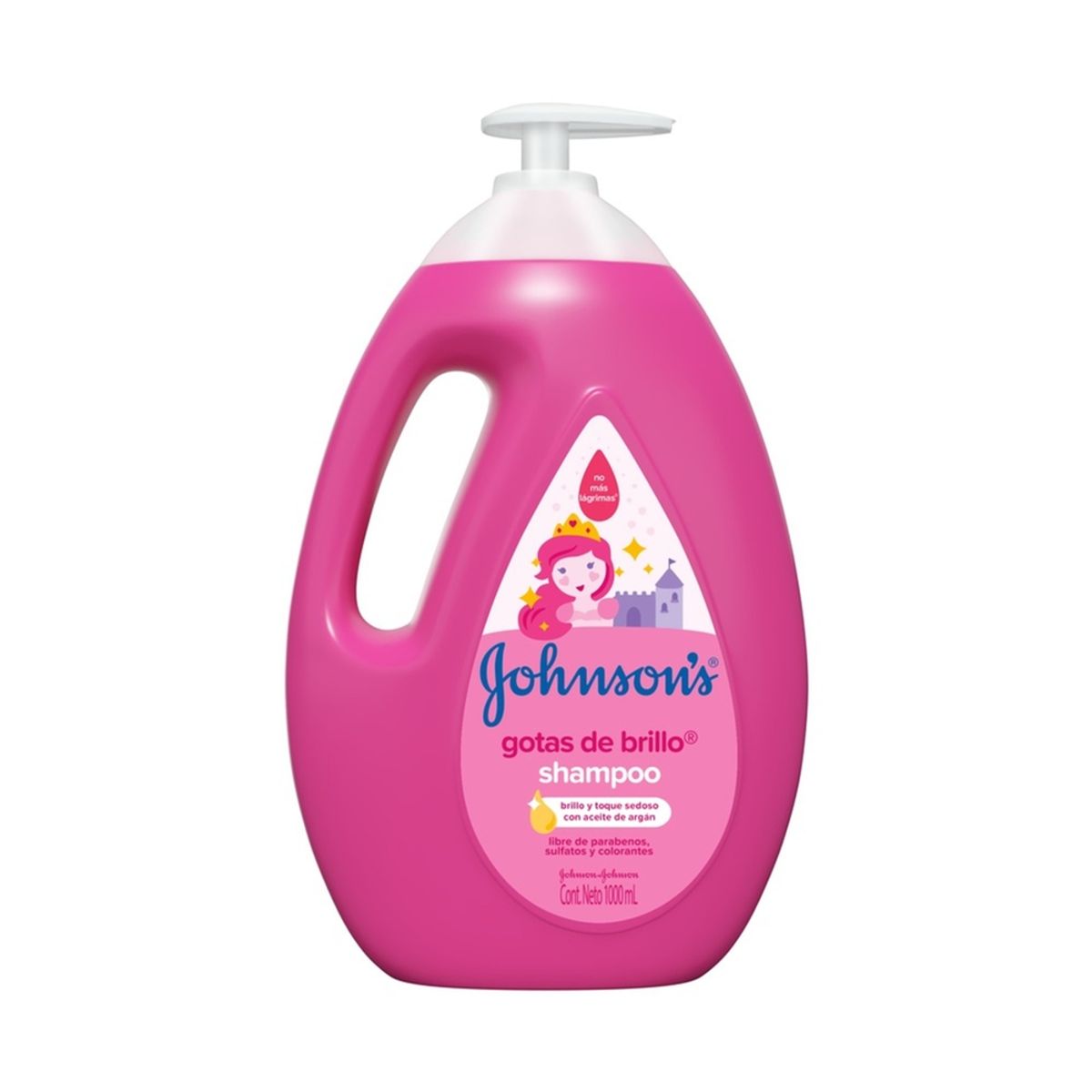 JOHNSONS BABY - Shampoo Johnsons Baby Gotas de Brillo Botella 1 L