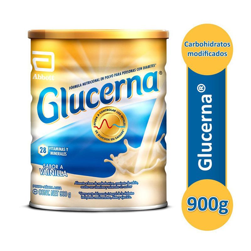 GLUCERNA - Fortificante glucerna Vainilla 900 g