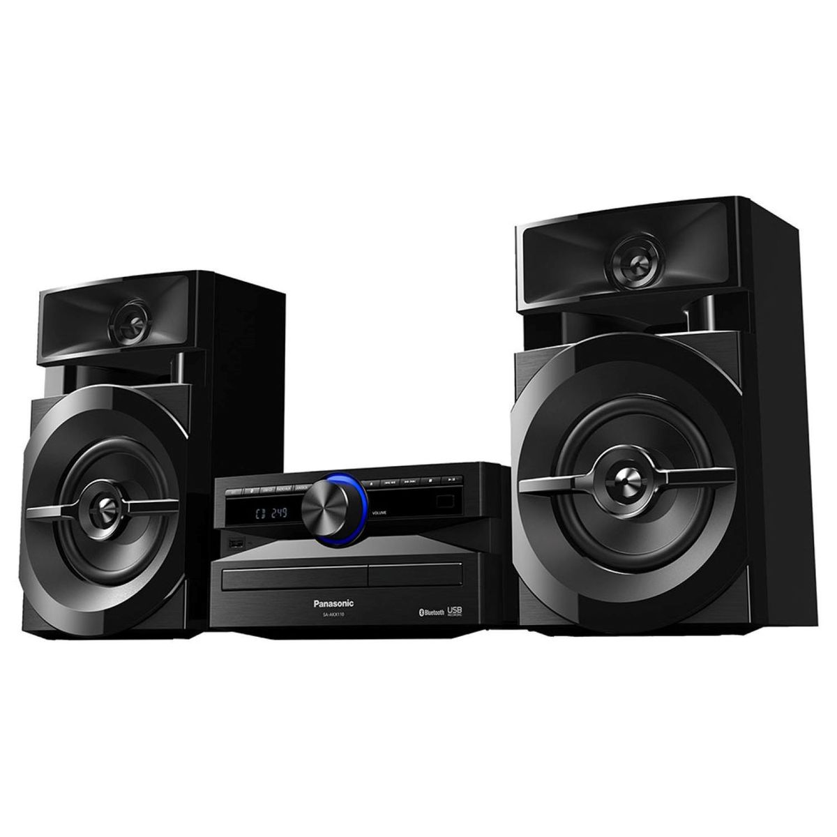 PANASONIC - Minicomponente 300W con Bluetooth 2USB