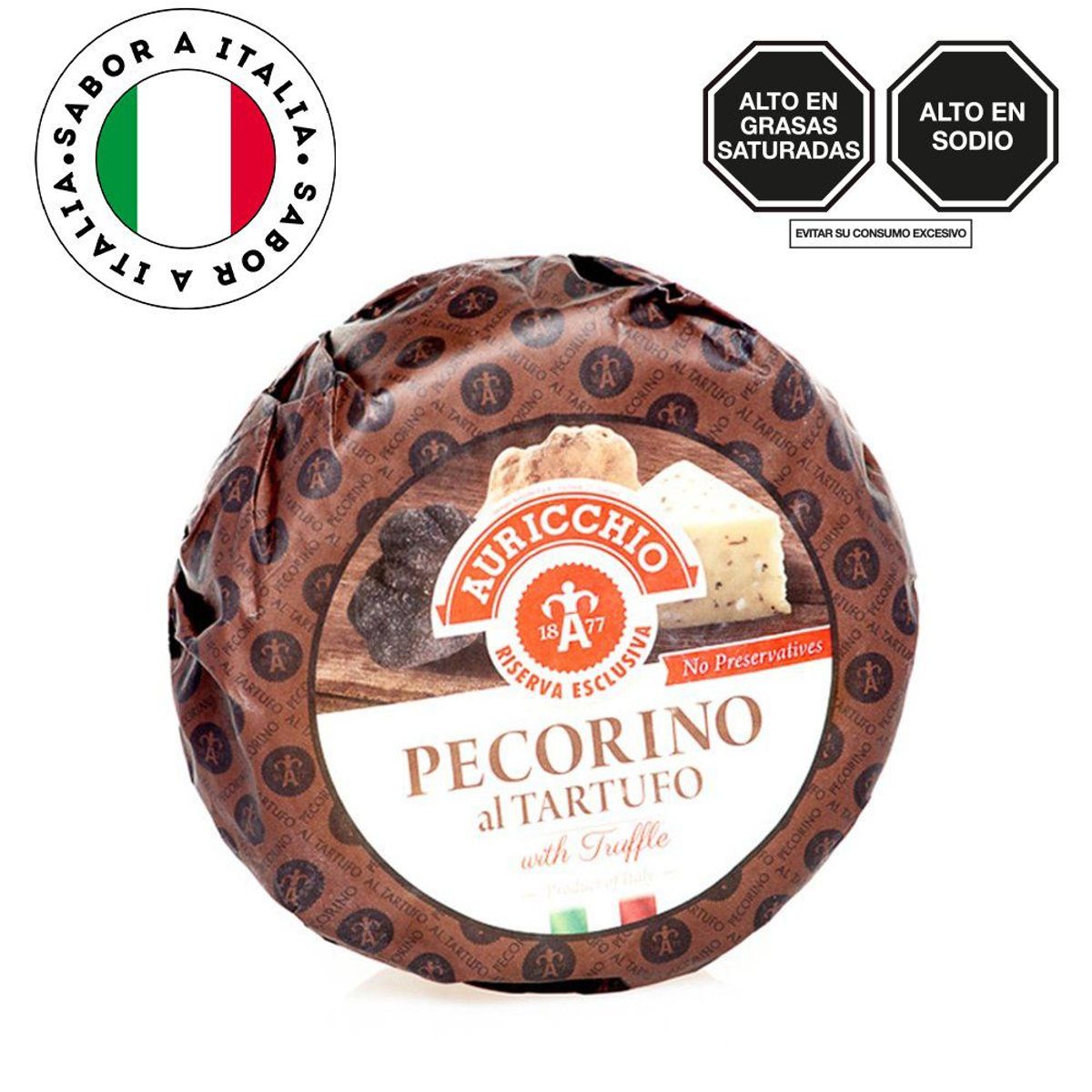 AURICCHIO - Queso Pecorino con Trufa Auricchio x Kg