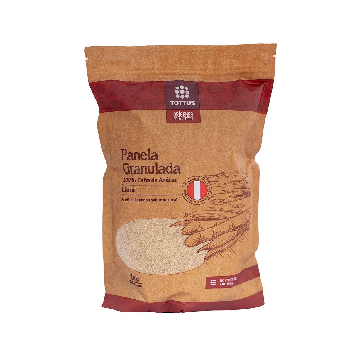 TOTTUS ORIGENES - Panela Tottus Orígenes Doypack 1 Kg
