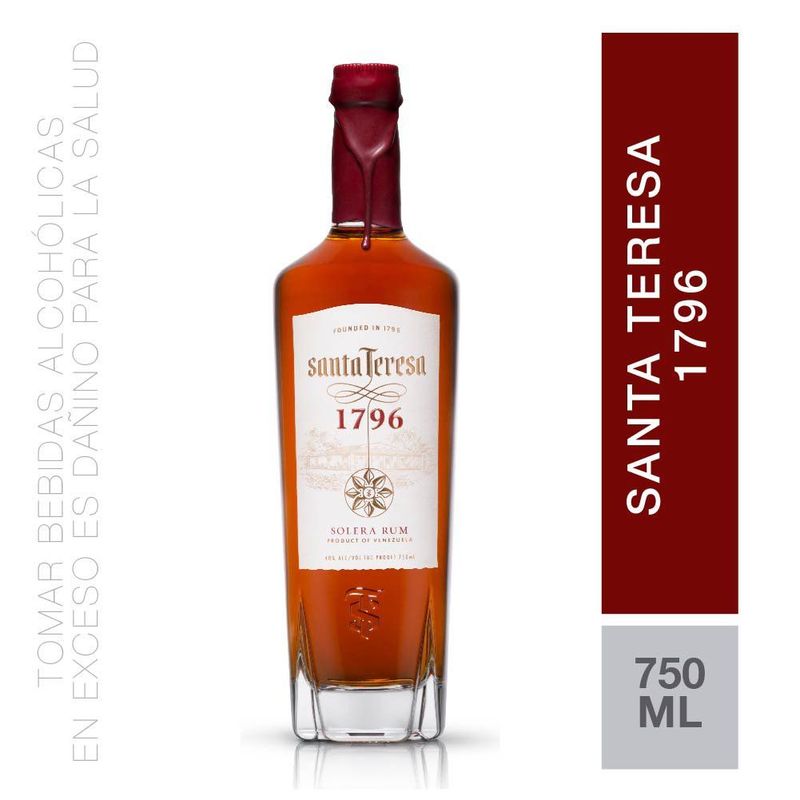 SANTA TERESA - Ron Solera Santa Teresa 1796 Botella 750 mL