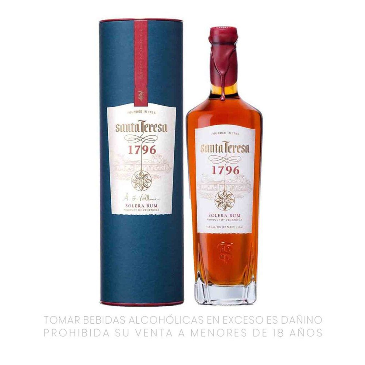 SANTA TERESA - Ron Solera 1796 Santa Teresa Botella 750 mL