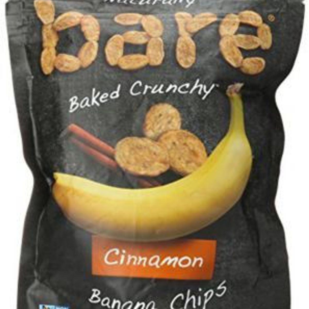BARE SNACK - HOJUELAS DE BANANA CON CANELA BARE SNACK X 77GR