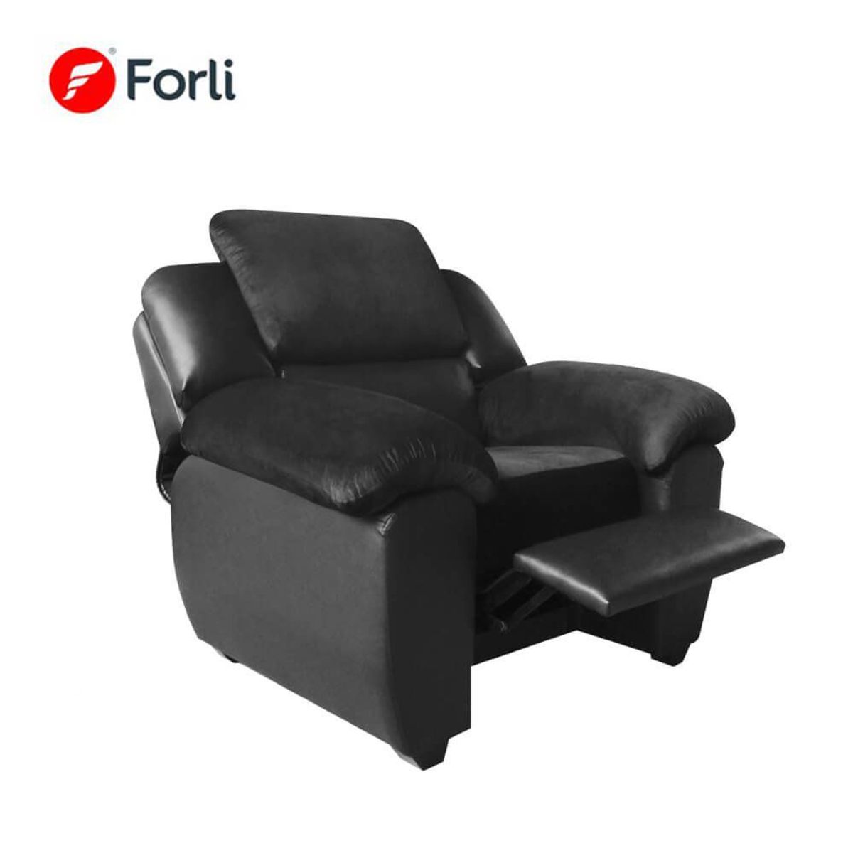 FORLI - Web Reclinable 1 Cuerpo Montiano Negro
