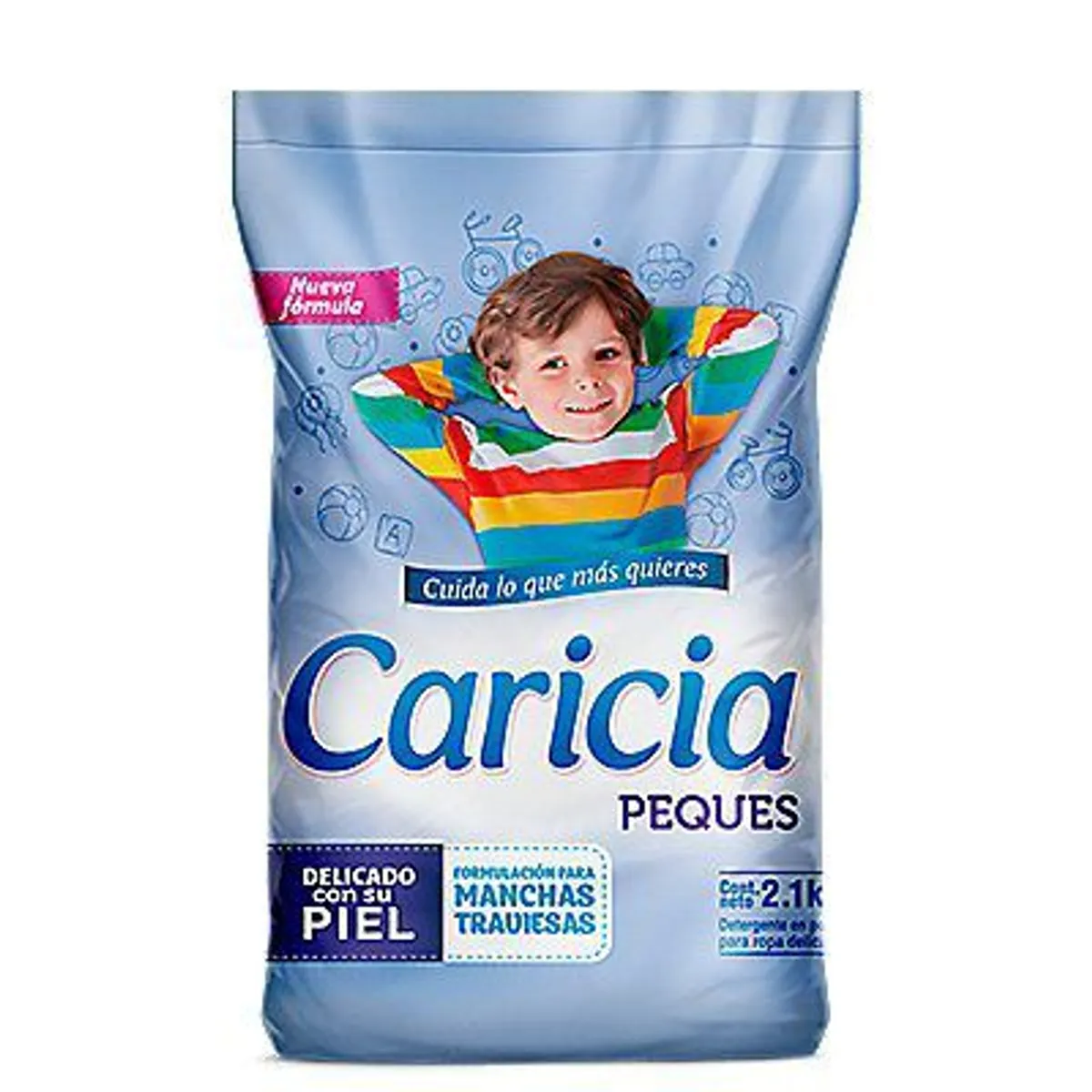 CARICIA - Detergente en Polvo Caricia Peques Bolsa 2.1 Kg