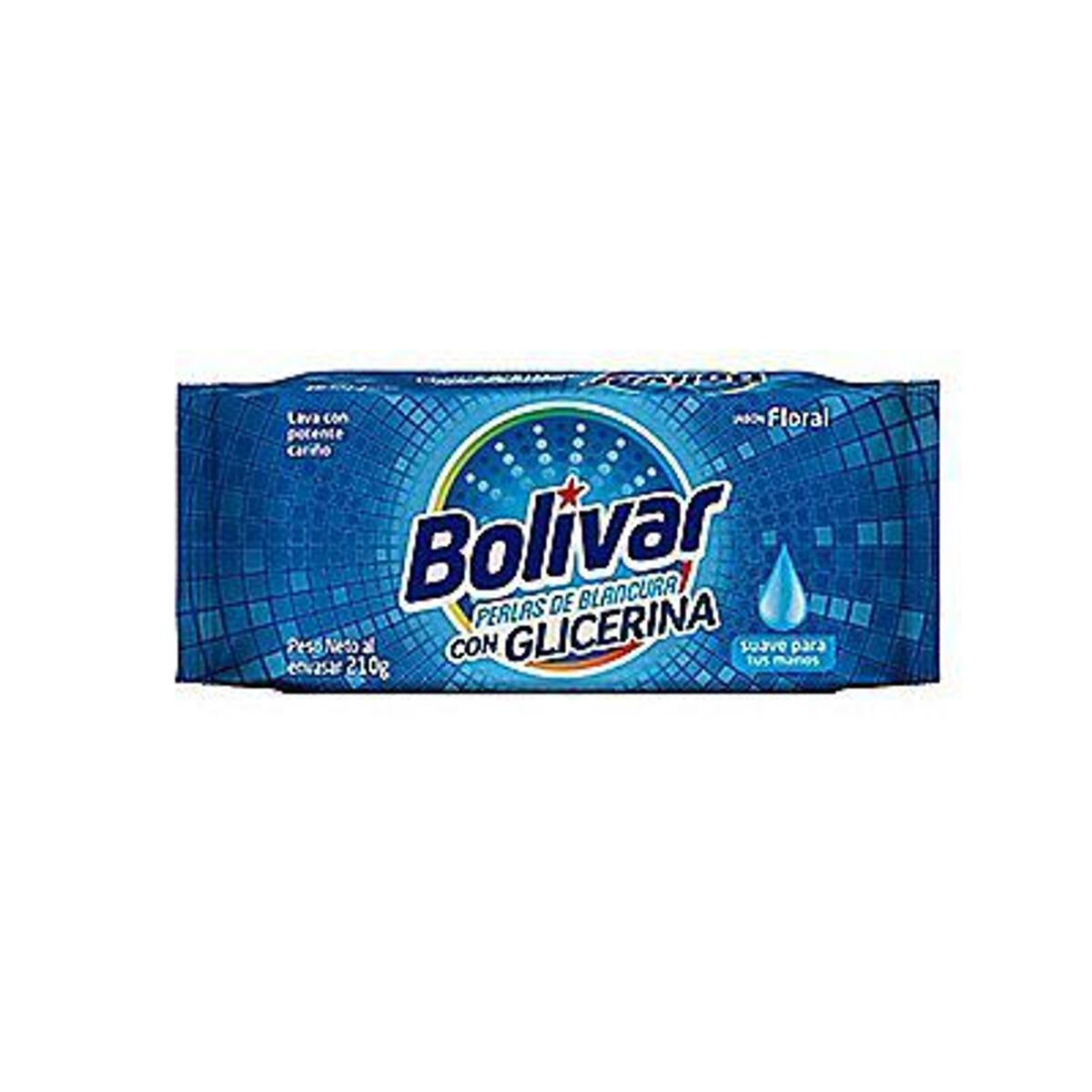 BOLIVAR - Jabón Bolívar Perlas Blancas Empaque 210 g
