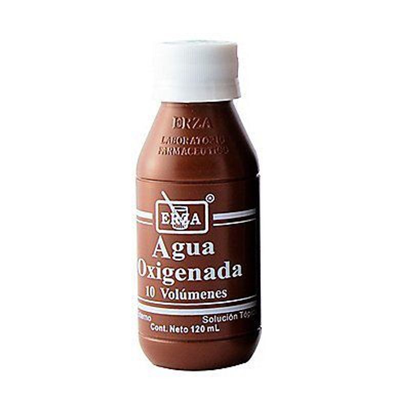ERZA - Agua oxigenada 10 vol  antiséptico
