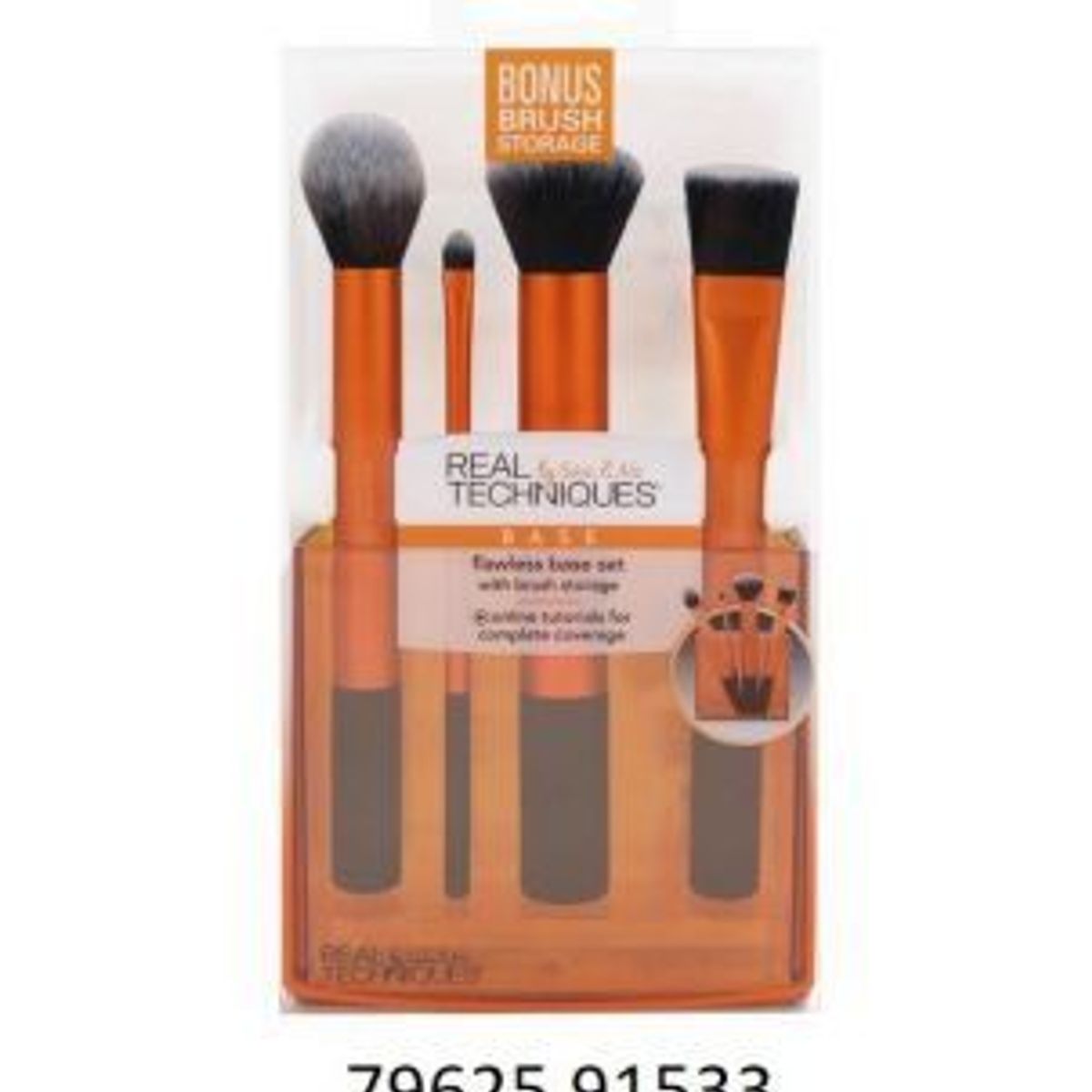 REAL TECHNIQUES - Set de Brochas de Maquillaje Básico Real Techniques