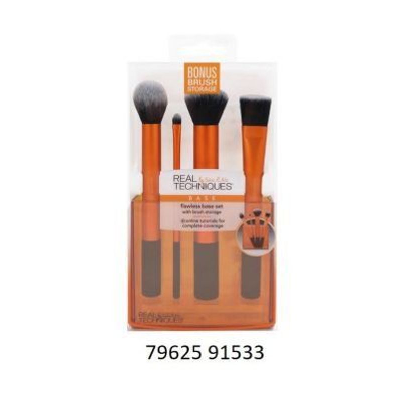 REAL TECHNIQUES - Set de Brochas de Maquillaje