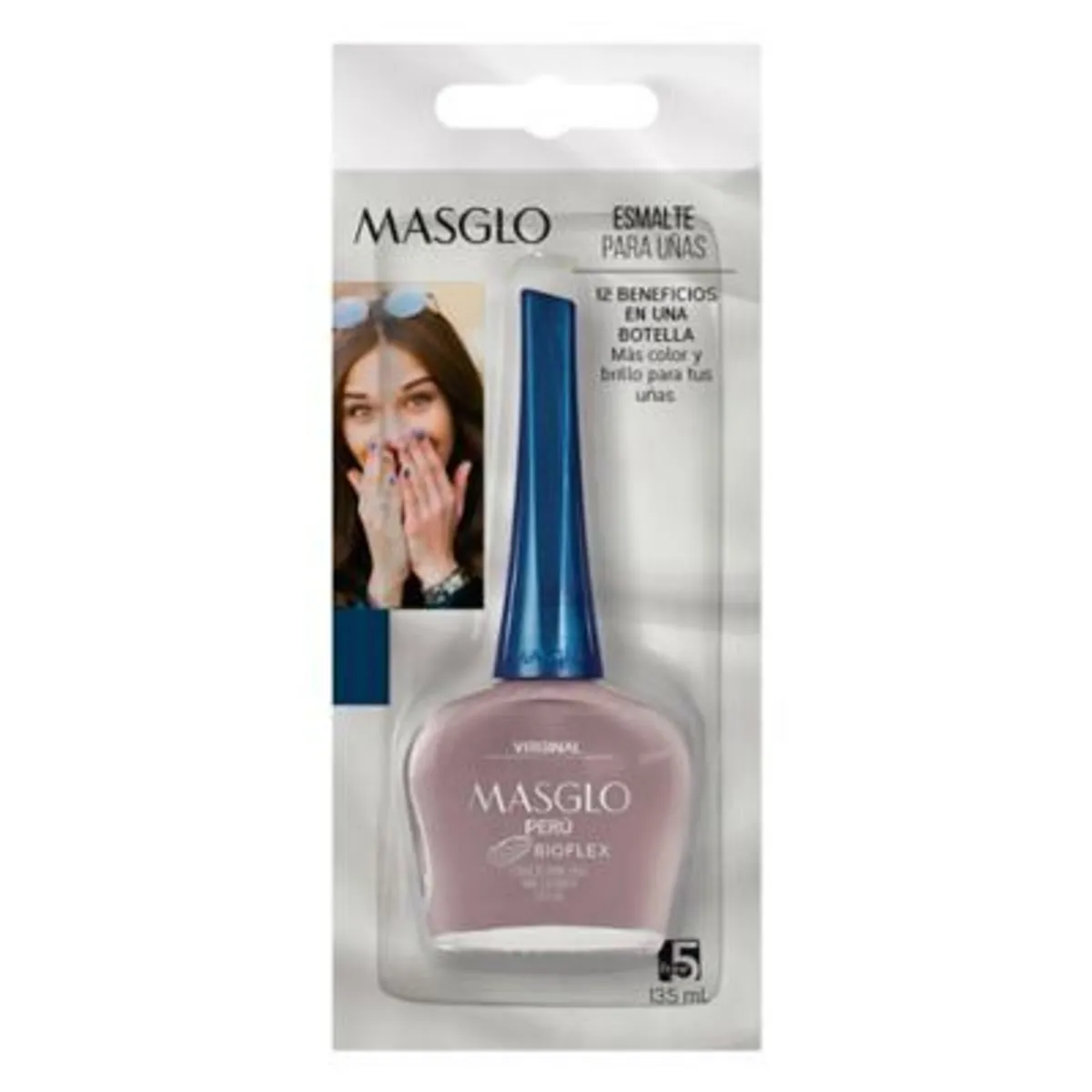 MASGLO - Esmalte Masglo Virginal Envase 13.5 mL