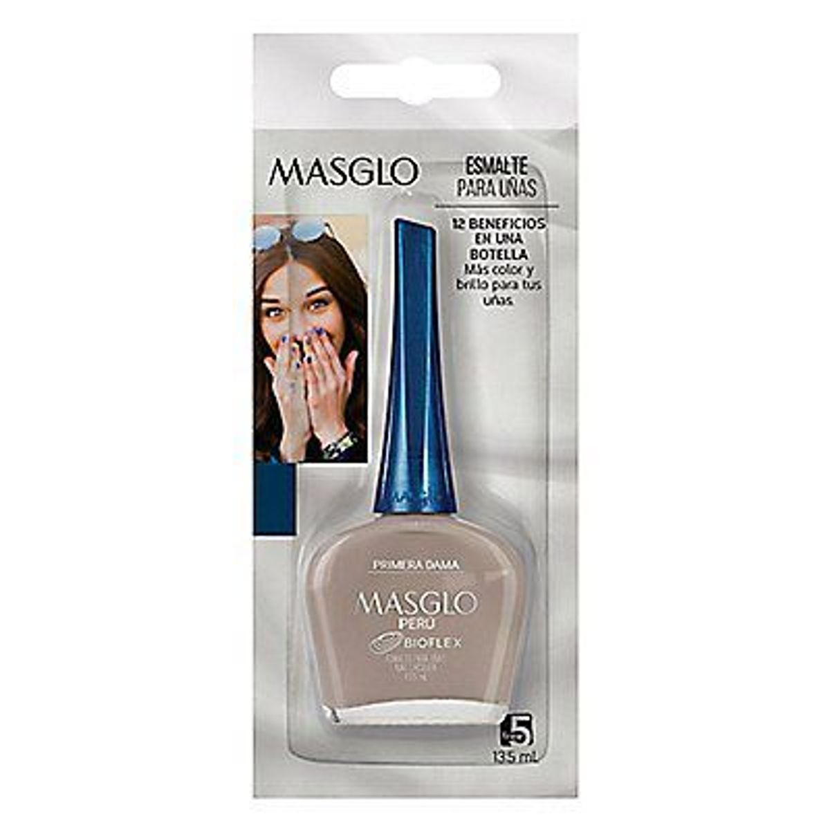 MASGLO - Esmalte Masglo Primera Dama Envase 13.5 mL