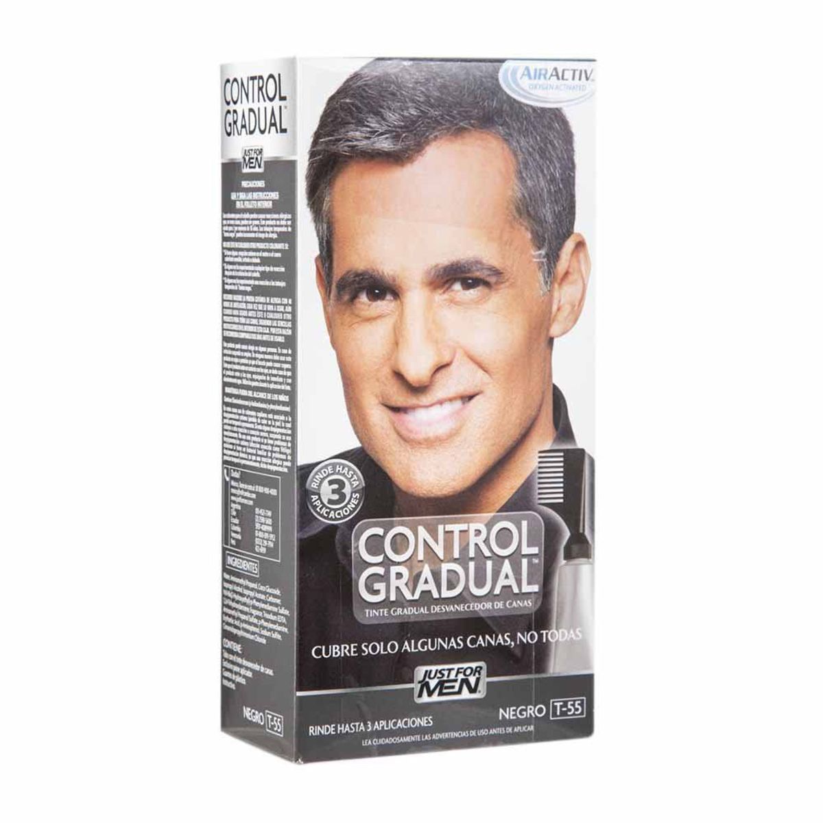 JUST FOR MEN - Tinte Just For Men Control Gradual Tono T55 Negro