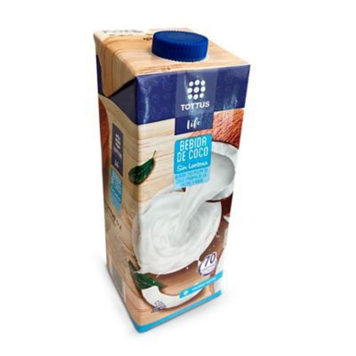TOTTUS - Bebida de Coco Sin Lactosa Tottus 1 Lt