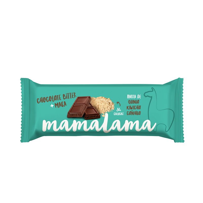 MAMALAMA - Barra Energética Mamalama Chocolate y Maca Caja 5 Und
