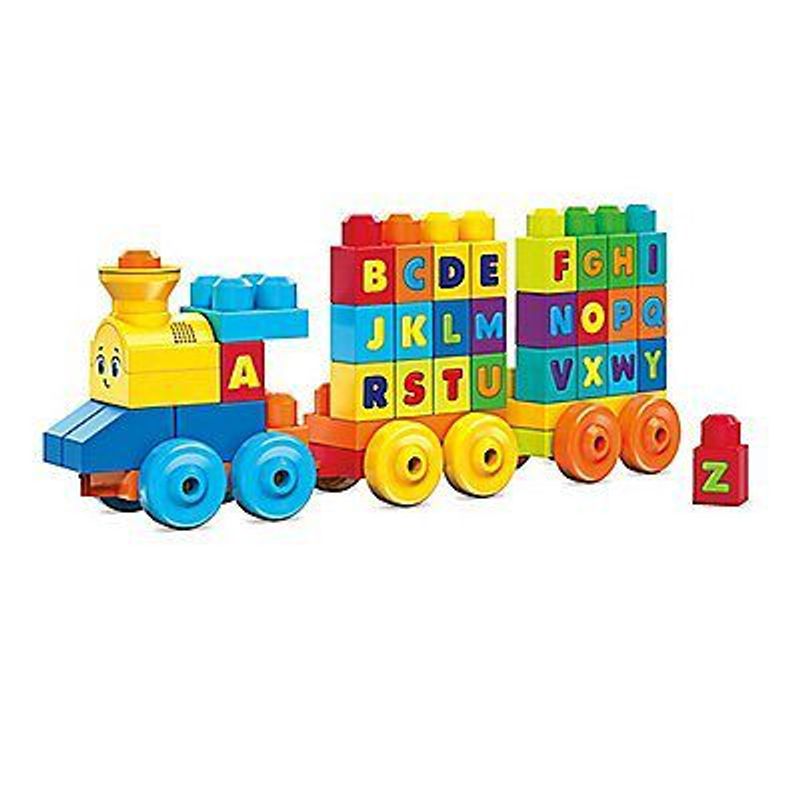 MEGA BLOCKS - Mega Bloks Abc Tren de Aprendizaje 60 Piezas