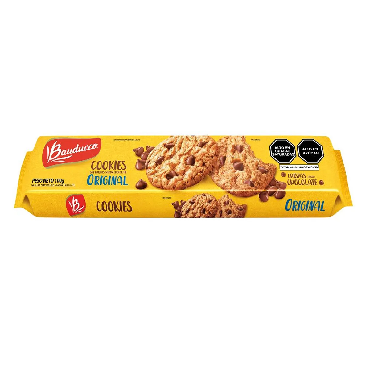 BAUDUCCO - Galleta Bauducco Original Chocolate Chips Empaque 100 g