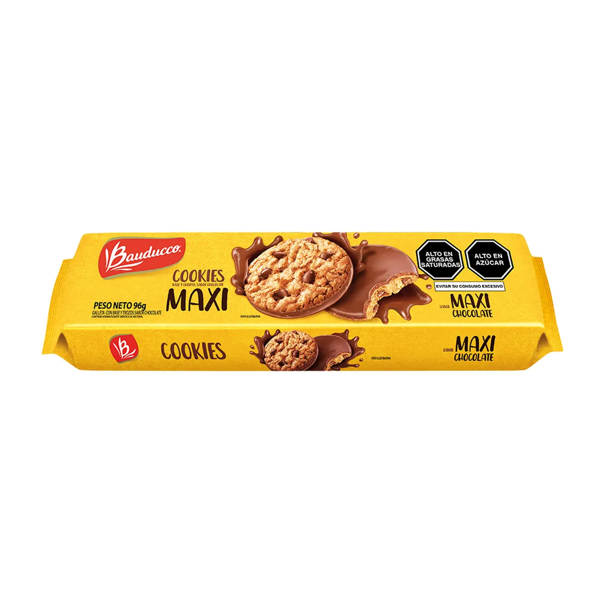 BAUDUCCO - Galleta Bauducco Maxi Chocolate Empaque 96 g