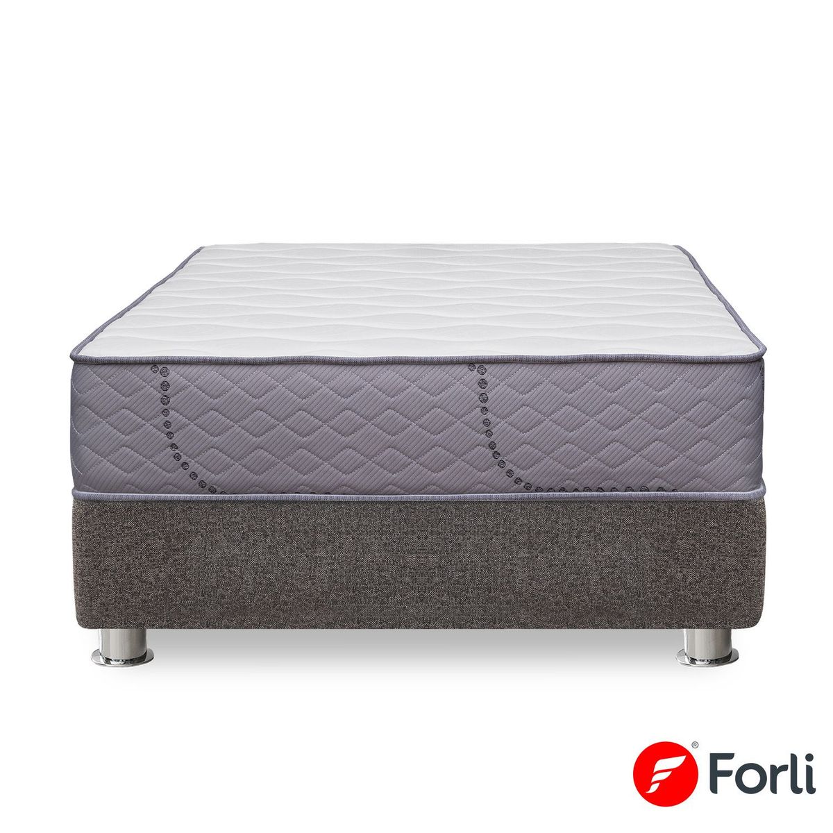 FORLI - Cama Americana Capella 1.5Plz+Alm+Prot