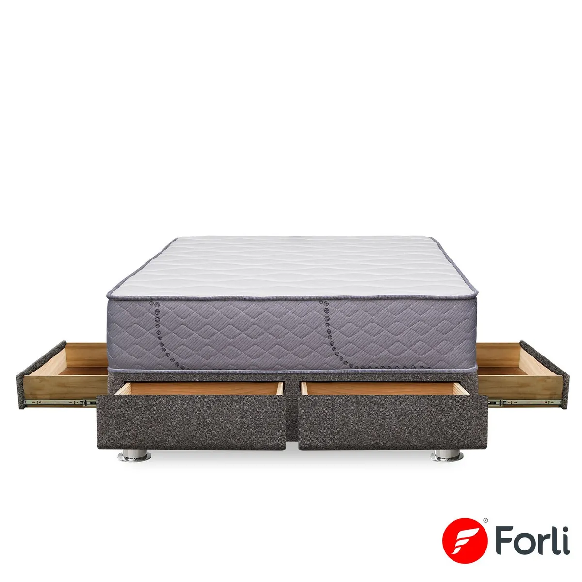 FORLI - Cama Capella 4 Cajones 2Plz+2Alm + Prot