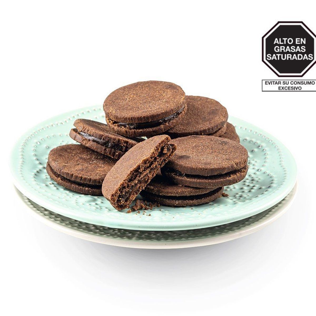 TOTTUS - Alfajores Sabor Chocolate Con Fudge