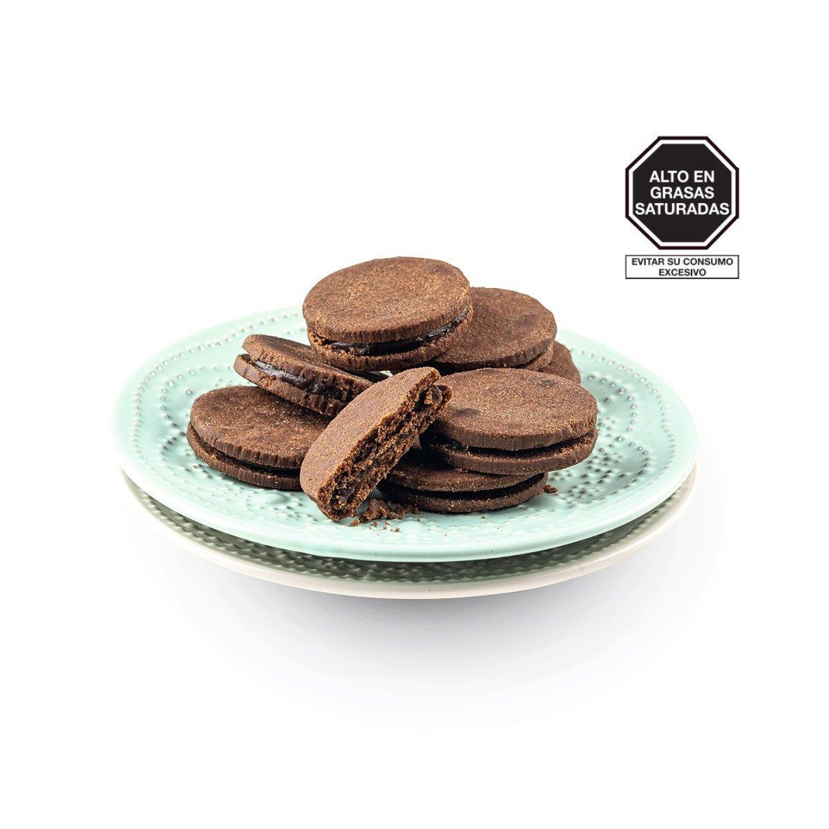TOTTUS - Alfajores Sabor Chocolate Con Fudge