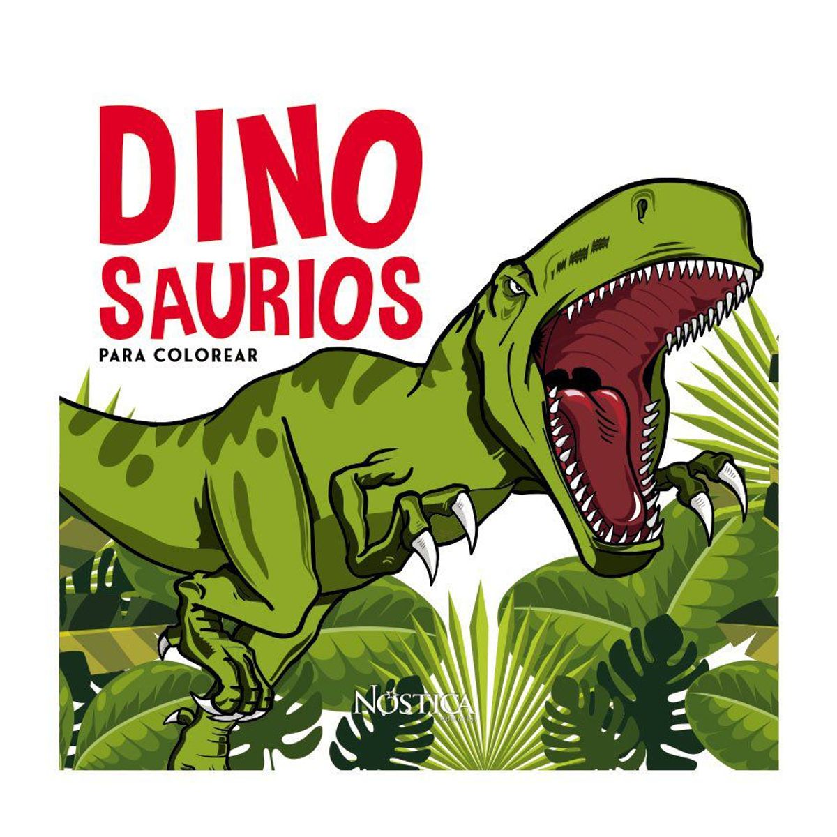 INCA - LIBRO PARA COLOREAR DINOSAURIOS