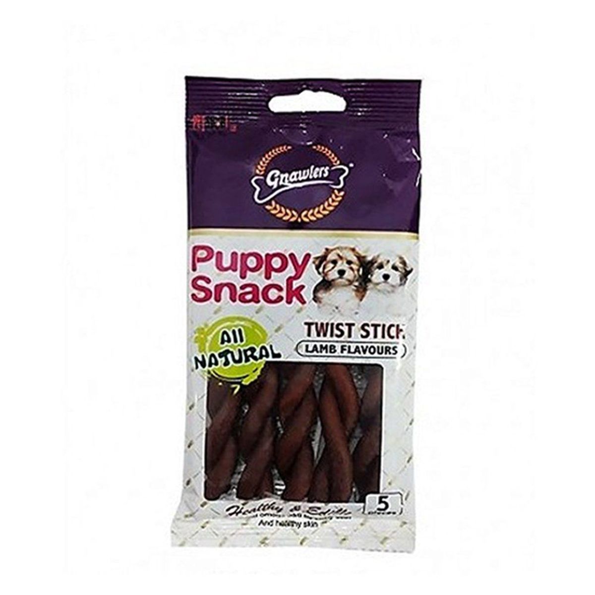 GNAWLERS - Snack Perros Gnawlers Sticks Sabor Cordero Empaque 5 Und