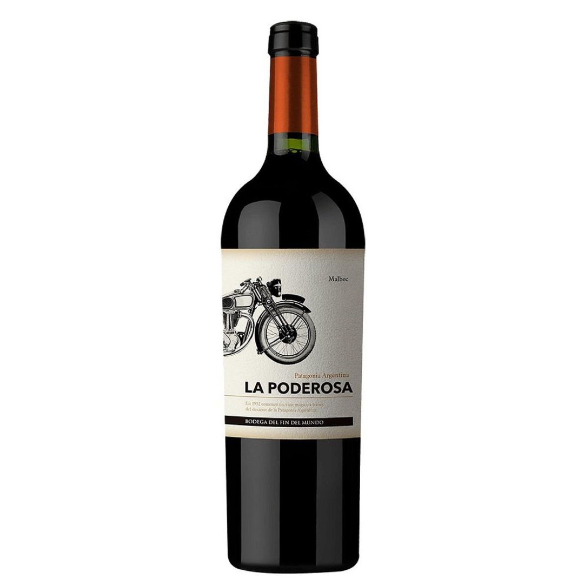 FIN DEL MUNDO - Vino Fin del Mundo La Poderosa Malbec Botella 750 mL