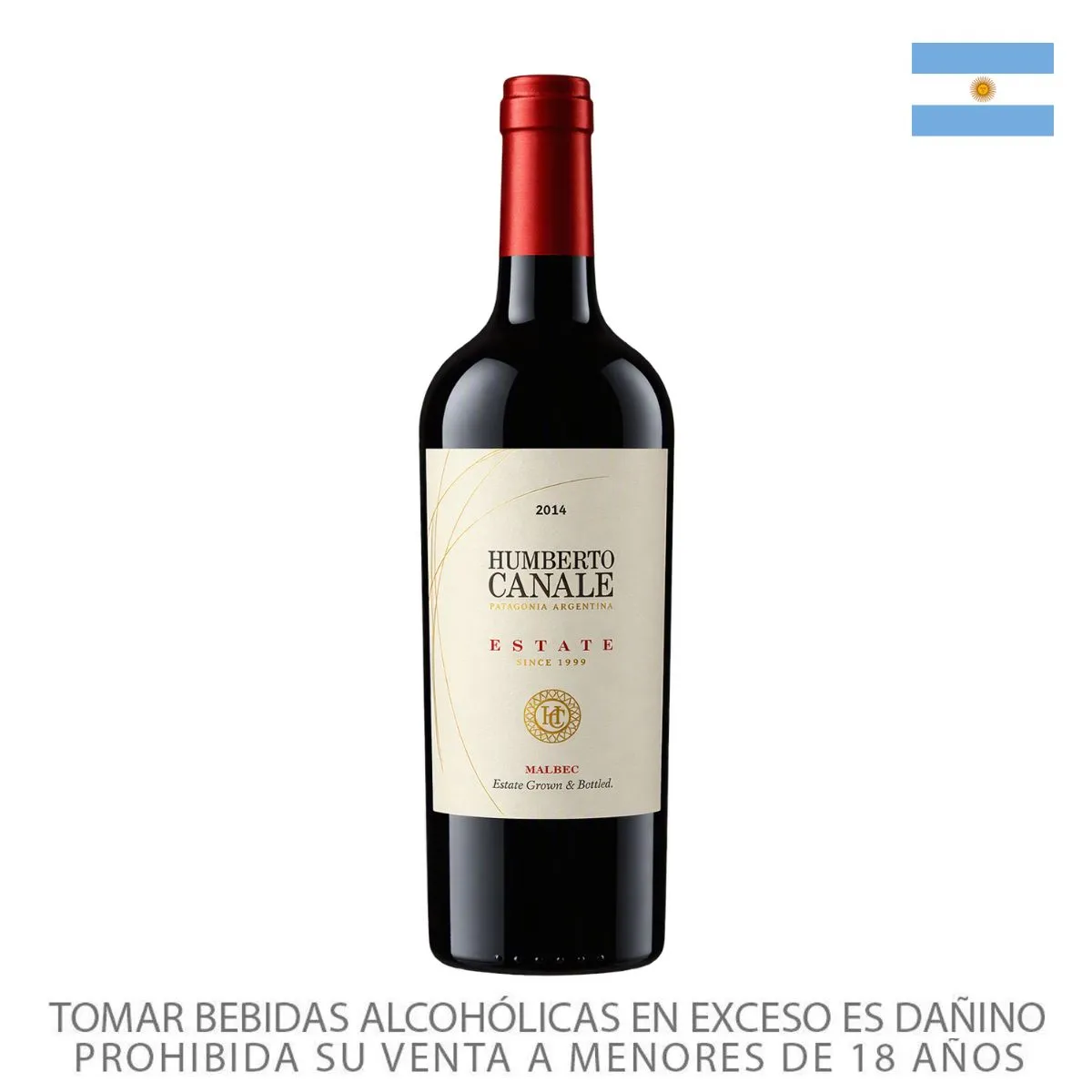 HUMBERTO CANALE - Vino Humberto Canale Estate Malbec Botella 750 mL