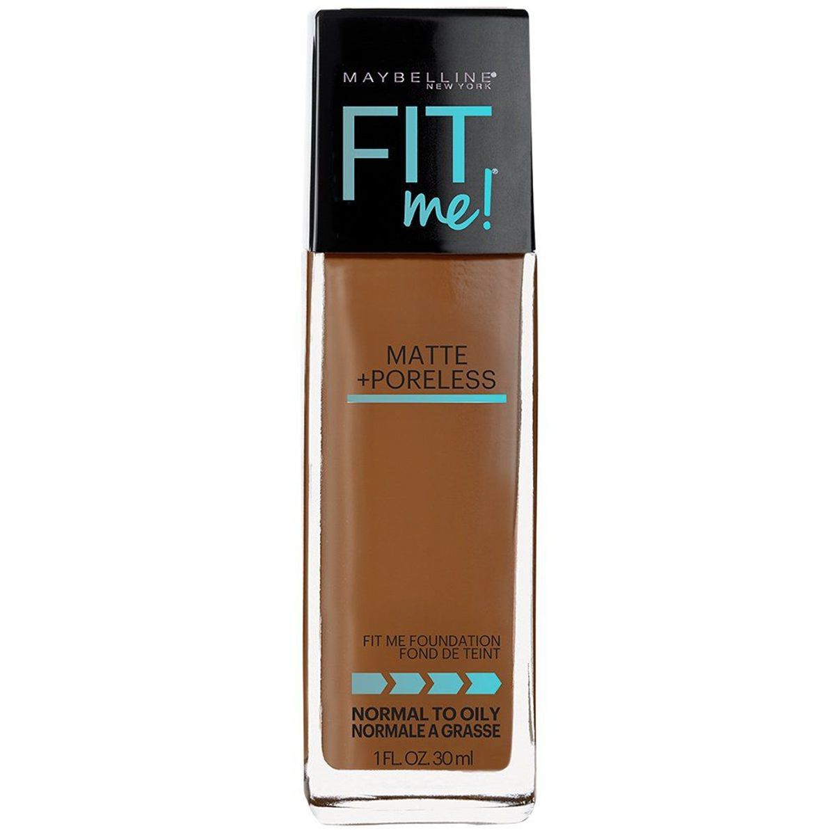 MAYBELLINE - Base Líquida Maybelline Fit Me Matte Tono 340 Cappuccino Envase 30 mL
