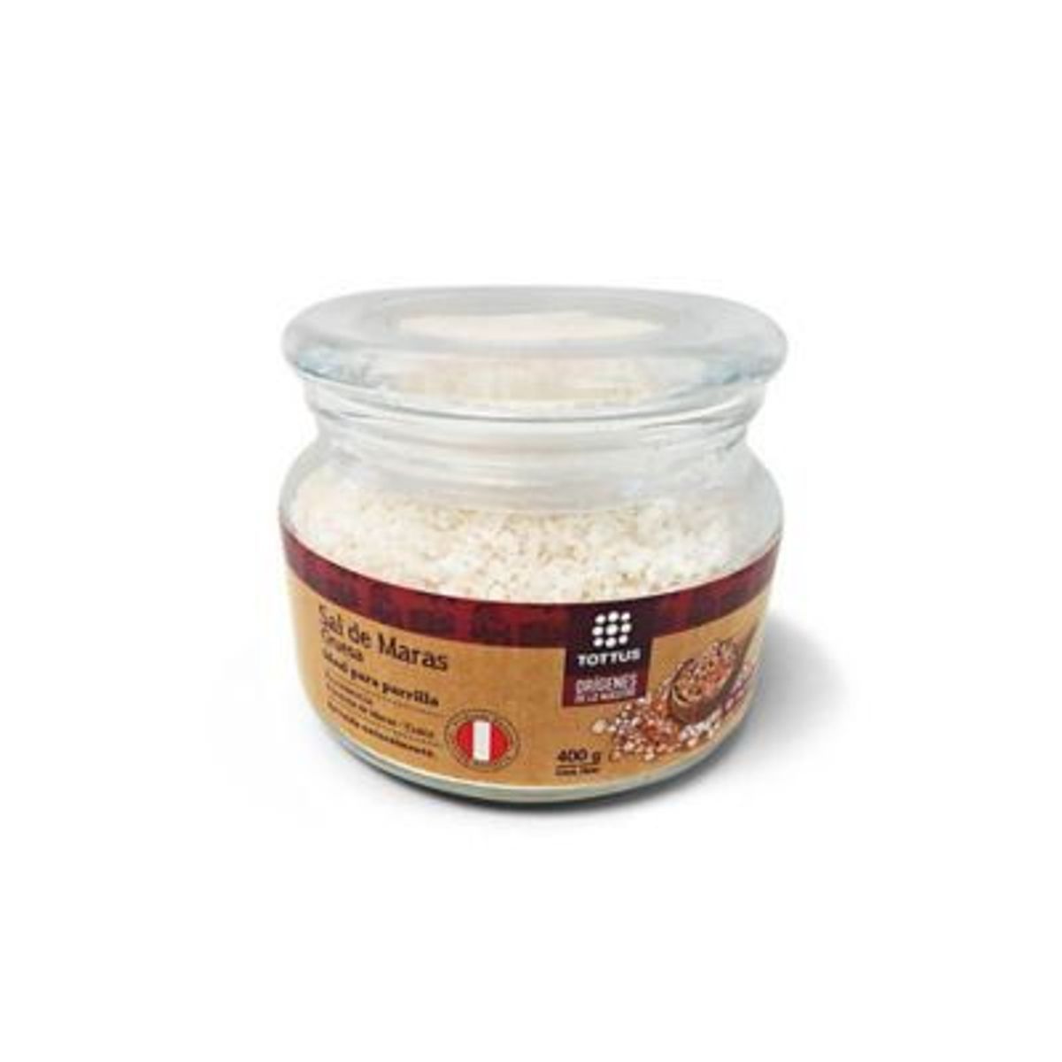 TOTTUS ORIGENES - Sal de Maras gruesa Tottus 400 g