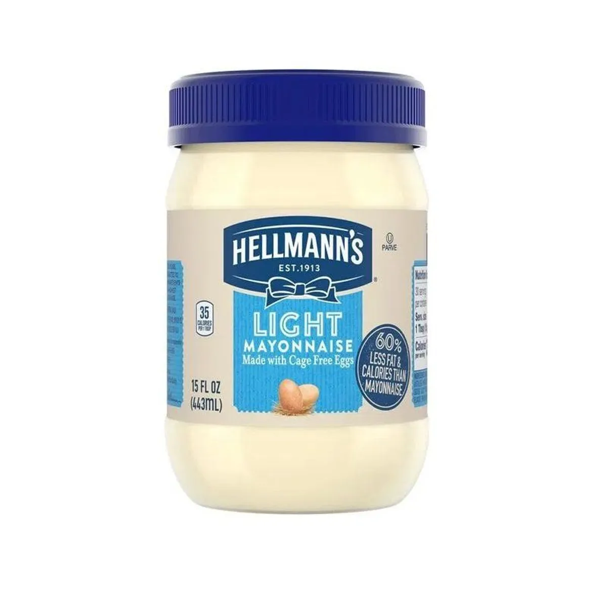 HELLMANNS - Mayonesa Light Hellmanns Envase 443 mL
