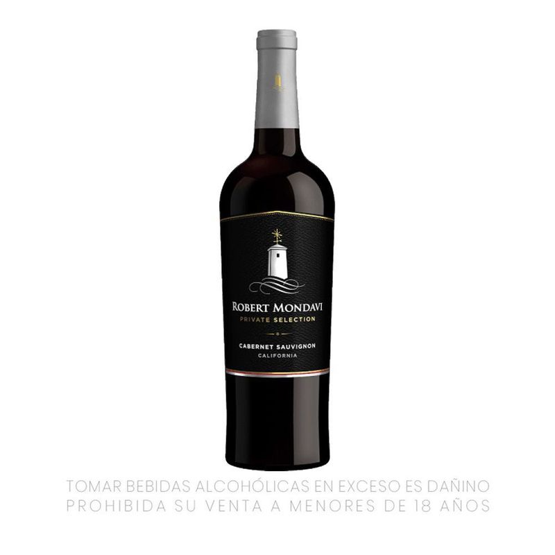 ROBERT MONDAVI - Vino Robert Mandavi Cabernet Sauvignon Botella 750 mL