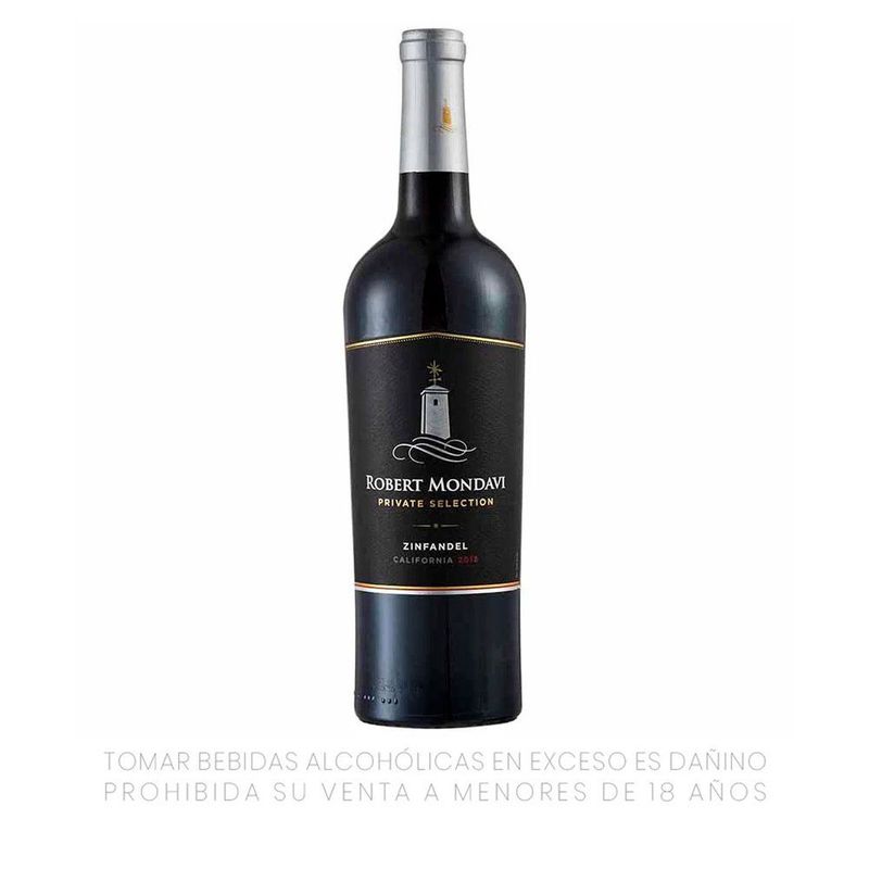 ROBERT MONDAVI - Vino Robert Mandavi Zinfandel Botella 750 mL