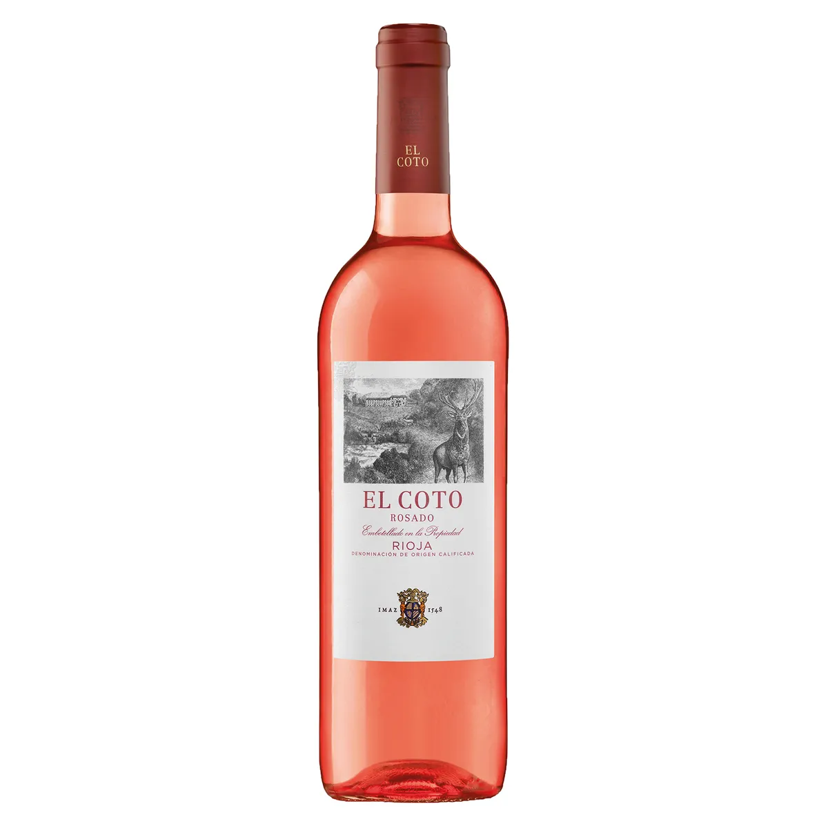 EL COTO - Vino Rosado El Coto Botella 750 mL