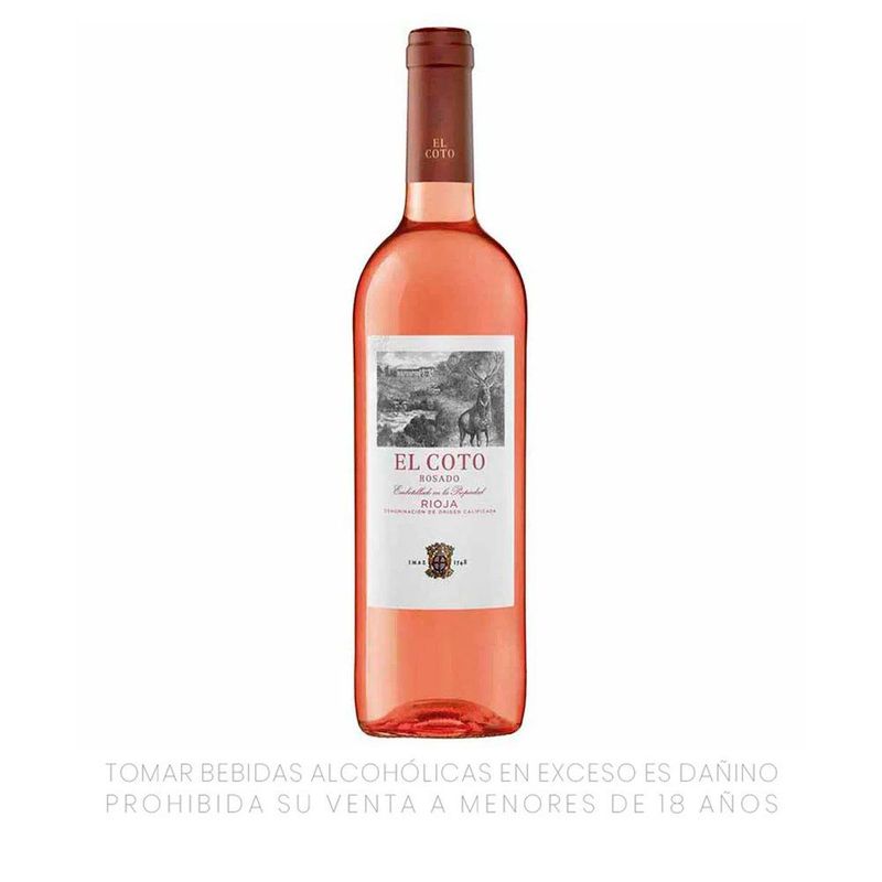 EL COTO - Vino El Coto Rosado 750 mL