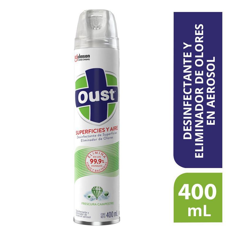 OUST - DESINFECT SPRAY FRESCURA CAMPES OUST X400ML
