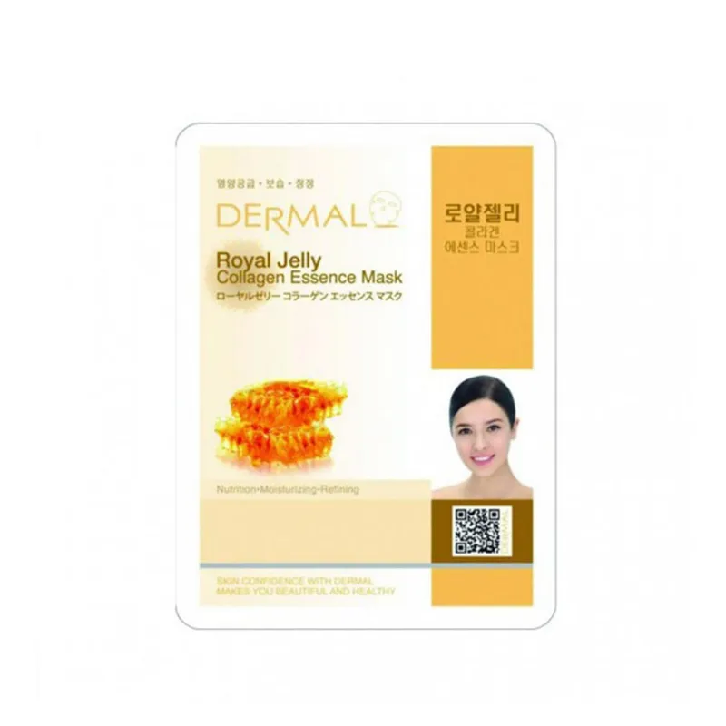DERMAL - Mascarilla Facial Dermal Colágeno Jalea Real Empaque 23 g