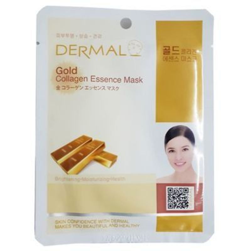 DERMAL - Mascarilla Facial Dermal Colágeno Oro Sachet 23 g