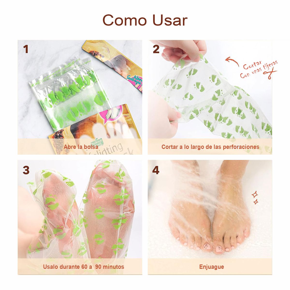 PUREDERM - Mascarilla para Pies Purederm