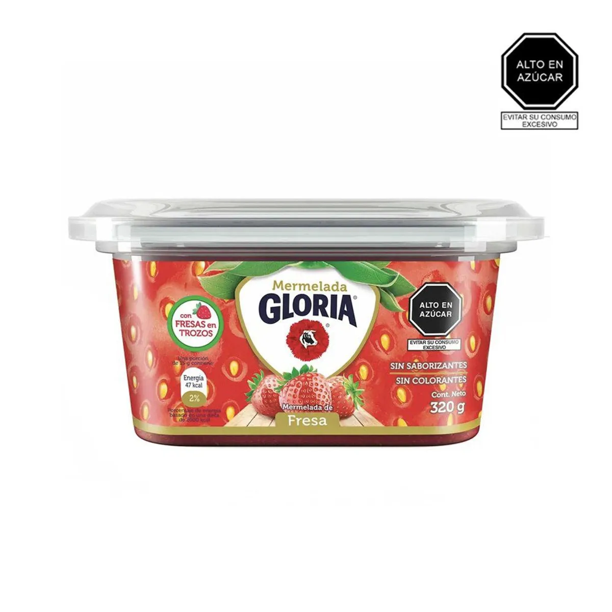 GLORIA - Mermelada de Fresa Gloria 320 g