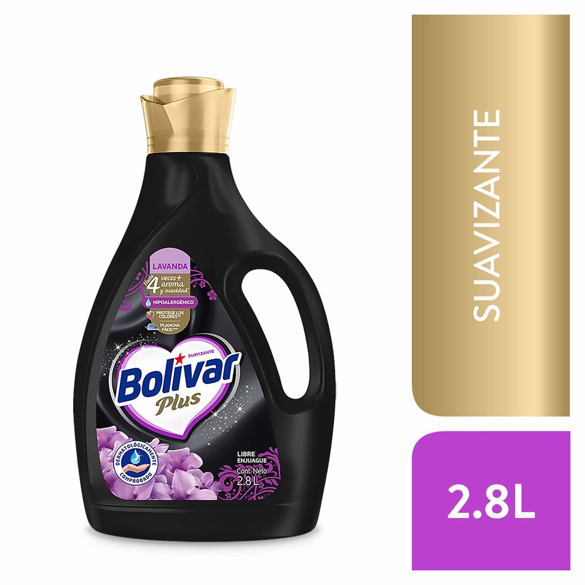 BOLIVAR - Suavizante Bolívar Plus Lavanda Botella 2.8 L
