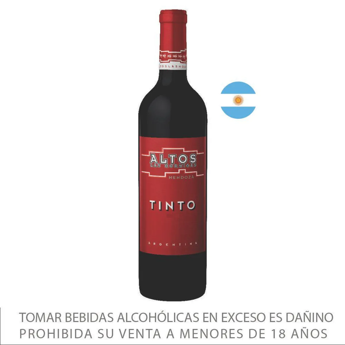 ALTOS LAS HORMIGAS - Vino Tinto Altos Las Hormigas Botella 750 mL