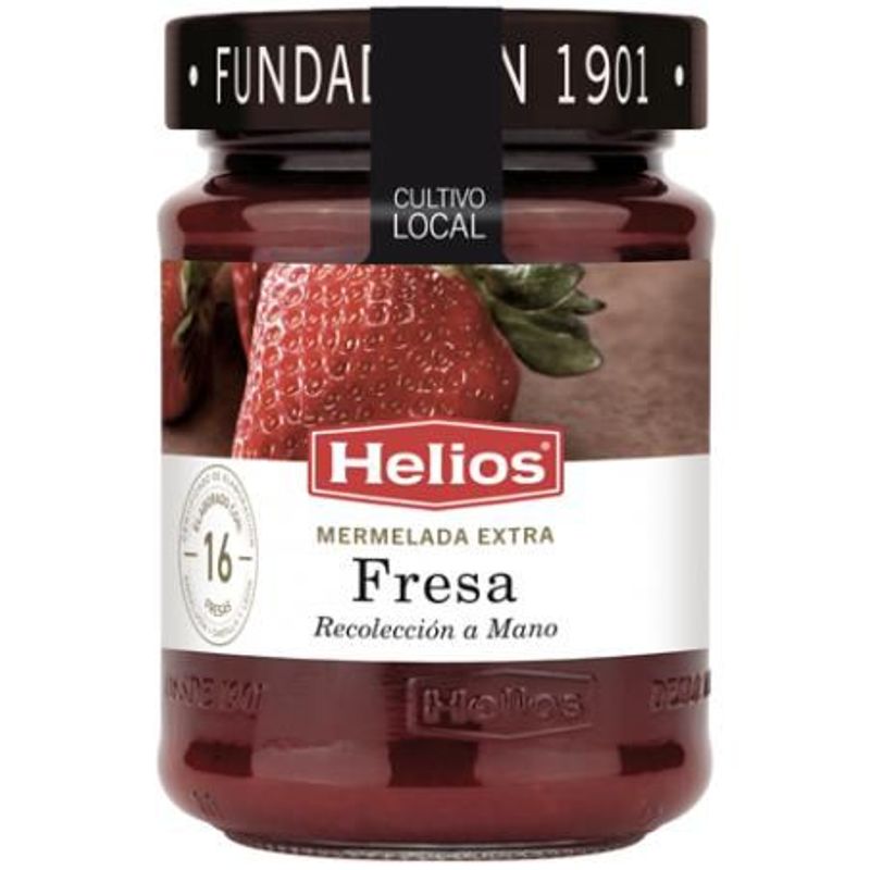 HELIOS - Mermelada de Fresa Extra Helios 340 g