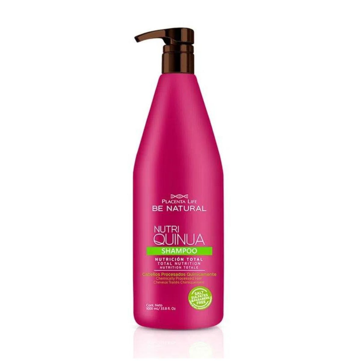 BE NATURAL - Shampoo Be Natural Nutri Quinua Envase 1 L