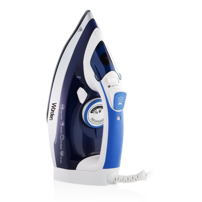 WURDEN - Plancha a Vapor 2000W Base Ceramica