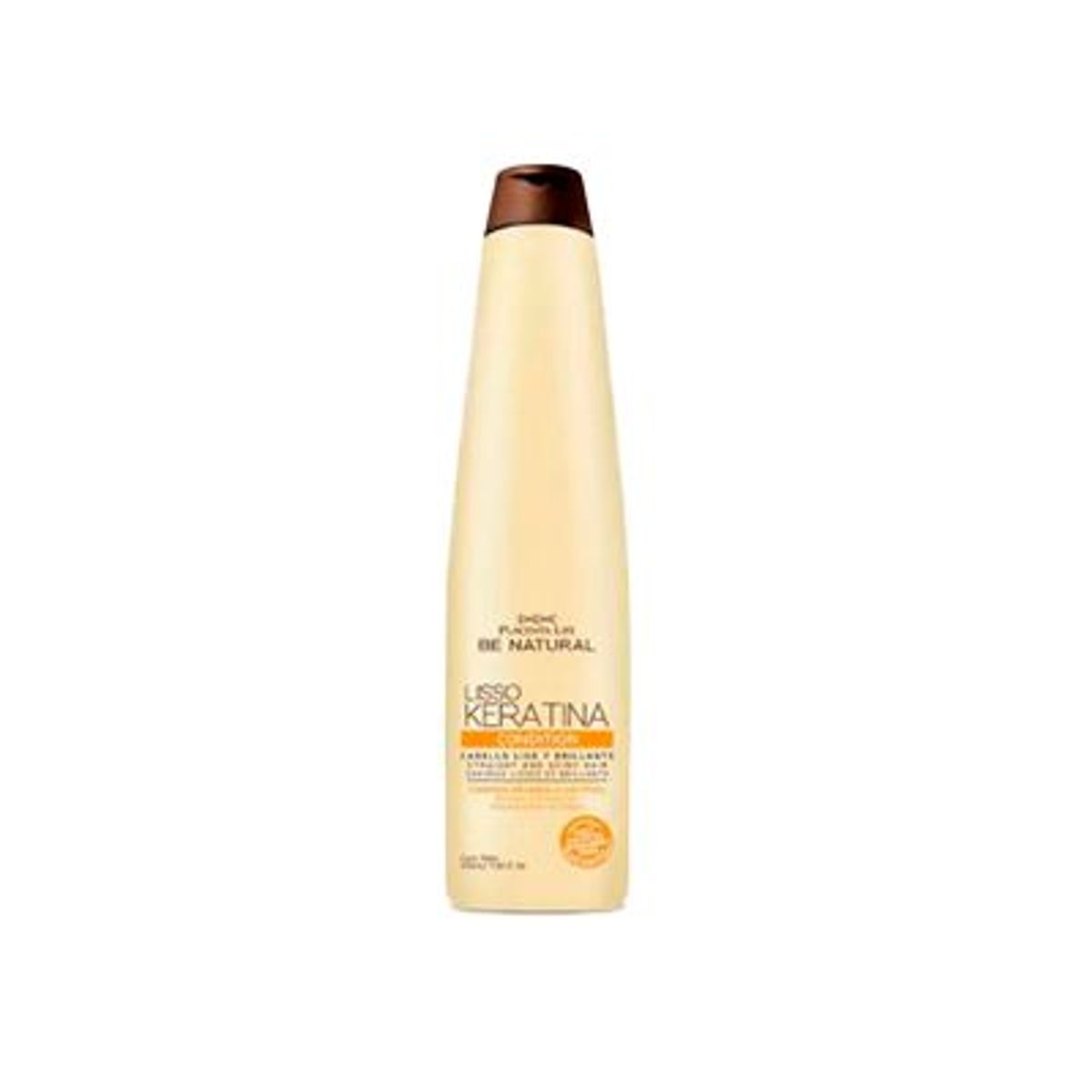 BE NATURAL - Acondicionador Be Natural Lisso Keratina Envase 1 L